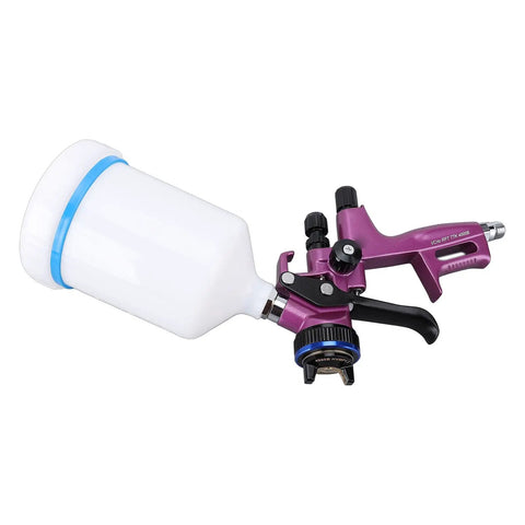 Pro Grade Hvlp Paint Sprayer Attachment With 1 3Mm Tip delivers hella smooth coverage and kicking big league results for furniture upcycling or house wall coating while trimming down messy overspray for real.