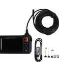 Industrial Endoscope 1080P HD 8mm Borescope with 4.3 Inch Screen and 16.4 Ft Cable for automotive repairs and pipe inspection