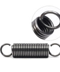 Beast Mode Dual Hook Extension Springs 2 Pack Rock Solid Heat Tempered Steel Tension Springs with Double Hooks side view