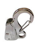 Sliding Anchor Hook With Quick Release And Stainless Steel Construction Supports Up To 8000 LB Universal Fit For Rope Front View