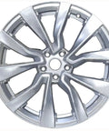 Premium Reconditioned Oem 19X8.5 Inch Silver Aluminum Alloy Wheel Rim for 2024 through 2026 Tesla Model 3 front view