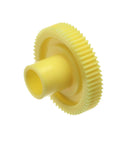 Yellow drive gear from GP11SET Gear Set for Portable Glass Washers 6 Drive Gears Replacement Part F Genuine OEM Quality Durable Drive Assembly