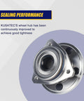 Front Wheel Bearing Hub Assembly For Jeep Cherokee 1989 to 1999, Comanche 1990 to 1992, Grand Cherokee 1993 to 1998