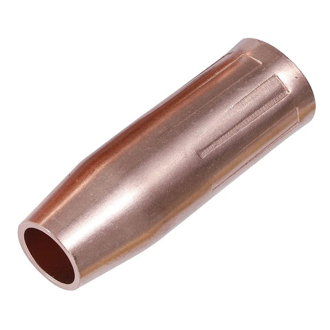 Durable copper nozzle from the Premium 60-Piece MIG Torch Gun Consumable Kit For Amico Welding Machines.