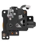 Upgraded Hardened Steel Dual Gear Extruder Assembly For P1P And P1S 3D Printers top view showcasing dual gear mechanism and components.