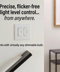 Smart In Wall Light Switch With Netatmo Starter Kit Tamper Resistant Works With Alexa Google Assistant And Apple HomeKit installed on wall