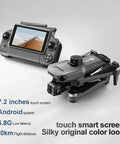 8K GPS Drone With 7.2 Inch Touch Screen Remote, 3 Axis Gimbal With EIS Anti Shake, 360 Degree Laser Obstacle Avoidance