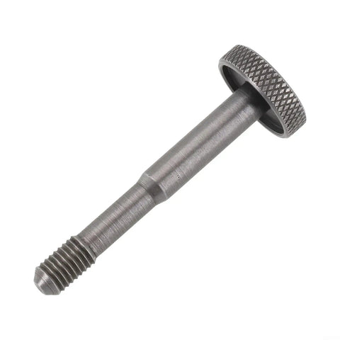 Bolt Holder Replacement for DTM51 Multi Tool 18V, heavy duty steel fastener retainer, gray metal, side view