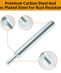 Drop-In Anchor Setting Tool For Concrete, 3/8 Inch 16 Thread, Carbon Steel With Zinc Plating For Rust Resistance, 1 Piece
