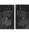 Left and Right Footprint Stepping Stone Mold Kit for DIY Garden Paths, Reusable ABS Plastic Forms for Concrete, side view