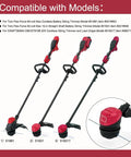 Image showing Toro FlexForce 60V trimmers compatible with 0.080-Inch 30-Foot Spooled Trimmer Line Heavy-Duty Replacement for models 51831, 51831T, 51881.