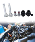 Upgrade Your Ride With Premium Front Brake Caliper Slider Pins Guide Kit For Mk2 2002-2006 Models Featuring Long Service Life And Easy Install To Keep Your Vehicle Rocking Smoothly, silver pins and rubber boots