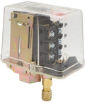 Three Phase Air Compressor Pressure Switch Controller For 380V And 400V Systems, Automatic Rocker Switch With Adjustable 5 To 8 Bar Range, 3 Wire Connection, Built For Heavy Duty Industrial Use, Tough As Nails Performance, clear plastic cover