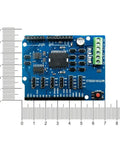 L298P Shield R3 Motor Driver Module Expansion Board H Bridge 2A for Arduino Uno Mega 2560 with ruler for scale
