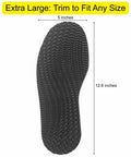 Rubber Shoe Soles For Repairs Anti Slip Boot Replacement 4mm Thick Cut To Size 1 Pair Kickass Wear Resistant Sole Patches shown
