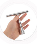 Portable Car Dent Puller Kit For Auto Body Repair With Steel T Shaped Puller, Precision Dent Removal, Quick Fix For Door Dings And Sheet Metal, Universal Hail Damage Repair Tool For On The Go Auto Care, hand-held steel tool