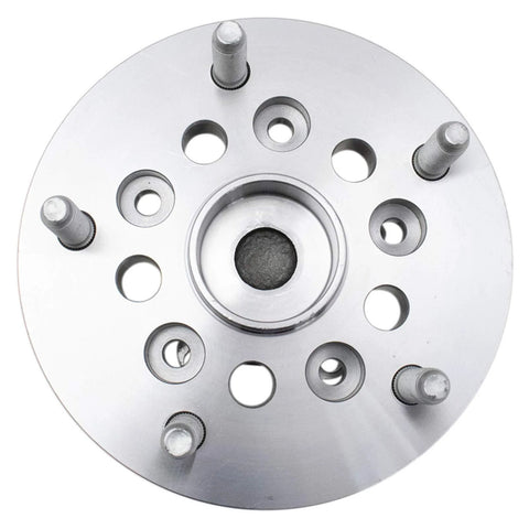 2 Piece Front Wheel Bearing And Hub Assembly Set With ABS Sensor For Ford Transit 2015 To 2019 Models, view from top