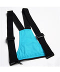 Straps and buckle detail of All Terrain Snow Bibs For Men And Women Waterproof Breathable Snow Pants With Straps For Skiing Snowboarding