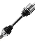 Front CV Axle Shafts Drive Assembly Pair For Chevrolet Impala Buick Lacrosse Century Regal Monte Carlo 1998 To 2011 shown side view.