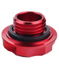 Hot Red Billet Aluminum Engine Oil Filler Cap Cover For Honda Acura Civic TL Screw On Tank Cap Upgrade Precision Machined