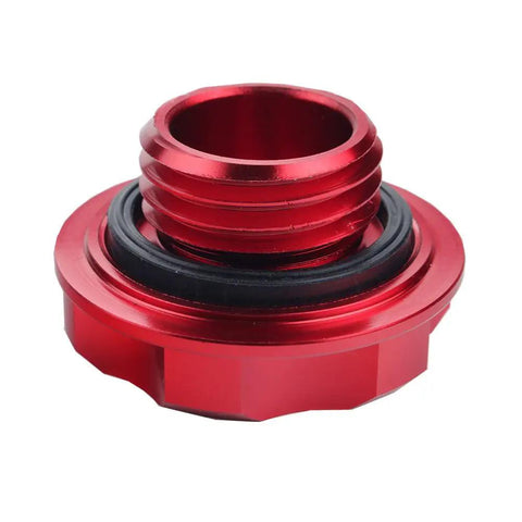Hot Red Billet Aluminum Engine Oil Filler Cap Cover For Honda Acura Civic TL Screw On Tank Cap Upgrade Precision Machined