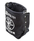 Flame Resistant No 4 Canvas Tool Bag For Bolt Storage With Tunnel Belt Loop And Double Reinforced Bottom, NFPA 701 Compliant