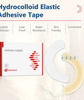 Ostomy Barrier Strips 20 Pack 2mm Thick Elastic Colostomy Tape To Stop Leaks Latex Free Medical Grade Hydrocolloid Skin Flange Extenders For Colostomy