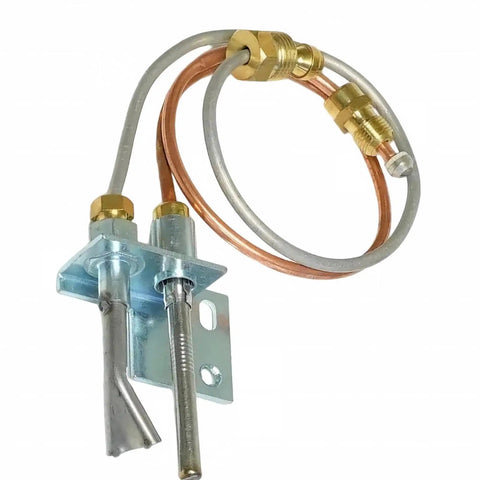 Durable 16156 And 525012 Rv Water Heater Pilot Burner Replacement Part With 13 Inch Thermocouple, high-quality material for reliable performance.