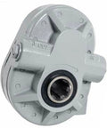 11 GPM 540 RPM Hydraulic PTO Gear Pump for Tractors and Trucks, front view showing connection points