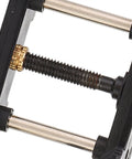 Close-up of Two Piece Watch Movement Holder Kit With Non Slip Fixed Base showing metal screw and grip detail.