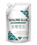 Premium Concrete Crack Filler Seals Deep Gaps With A Slick Waterproof Self Leveling Formula 500ml pouch for quick and easy repairs.