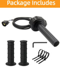 Full Twist Throttle Upgrade For Surron Electric Dirt Bike Waterproof E Bike Throttle Grips Kit Upgraded Parts Package