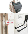 Heavy Duty Slatwall Hooks 14 Pack For 3 Inch Slatwall Panels Garage Wall Organizer dimensions and fit details