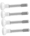 Four Pack Crib Latch Window Screen Pin Set Spring Loaded Bed Latches Window Screen Repair Kit For Cotter Draw
