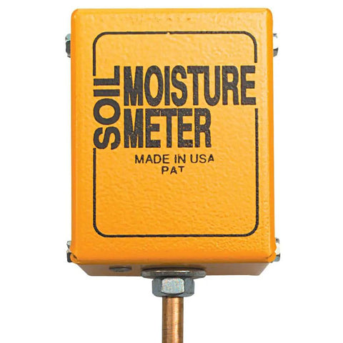 24 Inch Brass Soil Moisture Meter Probe With Top Mounted Display Calibrate Before Use For Accurate Readings Across All Soil Types
