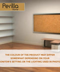 Disclaimer about potential color variation of Perilla Home products due to monitor settings or lighting conditions.