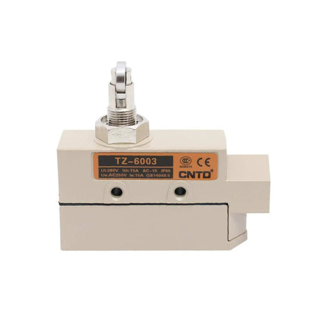 Heavy Duty Tough As Nails Commercial Door Micro Switch With Vertical Roller Plunger for Roll Up and Push Pull Doors