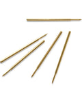 Five Pack Spring Loaded Probe Tips For PCBs, Pro Grade Handsfree Probes, Durable Test Needles For Delicate Electronics, 5X Pointed Tips