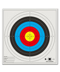 20 Pack Degradable Archery Targets Paper Made from Starch-Based Plastic, 10 ring pattern, 80 x 80 cm, eco-friendly biodegradable