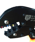 Close-up of Labor-Saving Crimping Pliers For Terminal Crimping Tools 6.5 To 8.8 mm CATV F Type with heavy-duty steel and ergonomic grips.