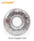 Pure copper coil for Go-To 1000W Step Up Down Voltage Transformer, shiny metal ring
