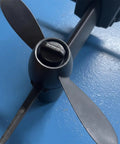 DIY Friendly Floating Nut Replacement For Drive Systems With 3 8-24 Threads Prop Nut Compatible For Floating Drives Easy Install And Precise Fit Two Pack For Quick Gear Alignment And Smooth Operation, showing the propeller assembly.