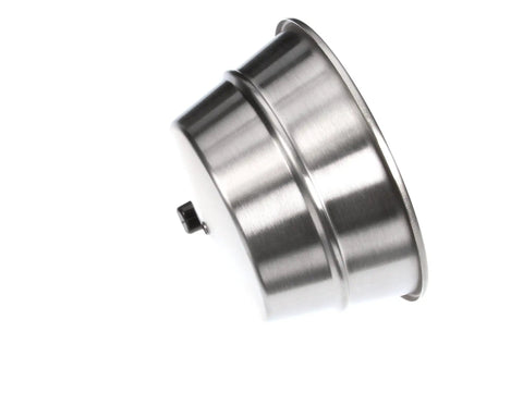 Side view of Stainless Steel Brew Basket With Wire Insert For CR-11 Paper Filters 10.63 X 4.50 Inches, Commercial Grade Wire Brew Basket WC-3316
