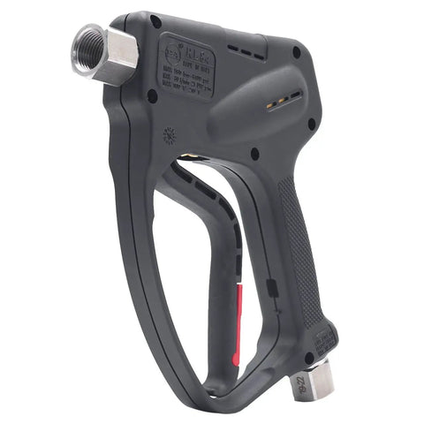 Rear Entry Trigger Gun For High Pressure Cleaning 8100 Max PSI 21 GPM One Half Inch BSP F Inlet And Outlet RL 84 Heavy Duty Sprayer