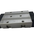 Rock Solid SRG55C GK Linear Guide Slide Rail Kit With Heavy Duty Carriage For Precision Motion Control Systems And High Speed Automation Projects That Need Smooth Operation And Reliability Every Single Time. Close-up view of heavy-duty carriage with precision alignment.