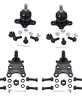 2WD Front Wheel Bearing Hub Kit For 2004-2005 Chevy Colorado And GMC Canyon with ball joints and hardware