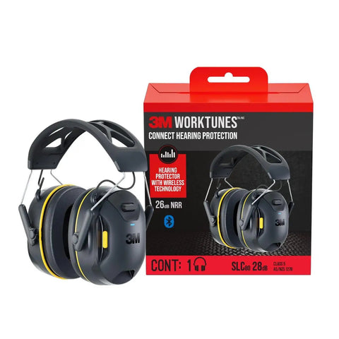 WorkTunes Connect Wireless Hearing Protector With Bluetooth Technology 26 DB Noise Reduction Rating Dope Sound Quality
