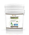 Clear Fluoropolymer Sealer That Penetrates To Stop Oil And Stains On Concrete Marble And Terrazzo Perfect For Driveways And Patios Exterior And Interior Use Stain Resistant Breathable UV Safe Non Yellowing Sealant 5 Gallons in white bucket