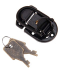 Antique Iron Box Lock Hasp 58x34mm Vintage Wooden Toggle Latch with keys for Jewelry Boxes and Wooden Boxes Hardware