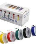30 AWG Tinned Copper Hookup Wire Kit With Stranded Flexible PVC Insulated Cables In 10 Colors For Breadboards And DIY Electronics